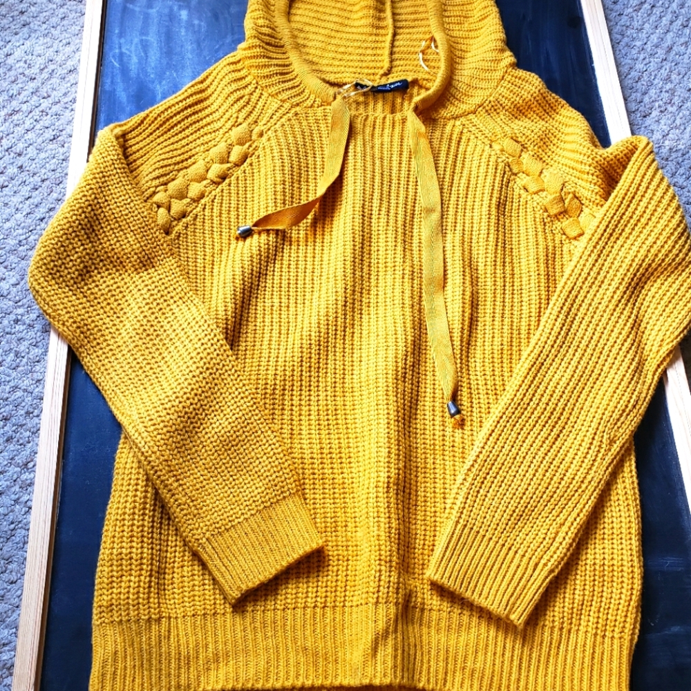 Yellow Sweater Hoodie